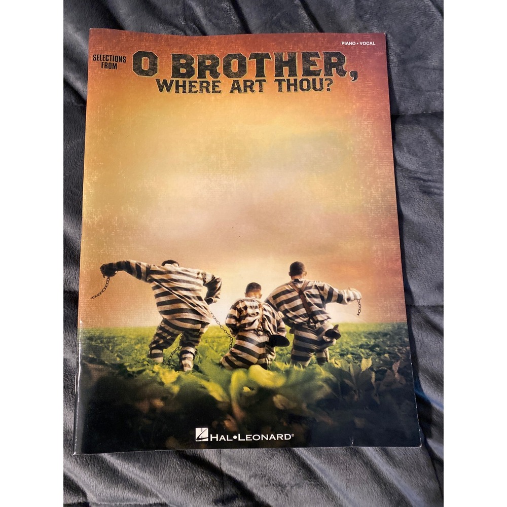 O Brother Where Art Thou Sheet Music Songbook Hal Leonard Piano Vocal 0390